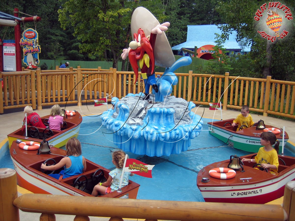 Roundabout Boats At Six Flags Great Adventure